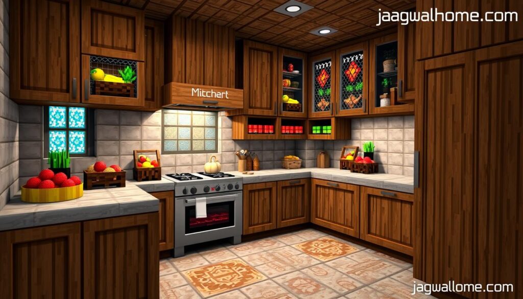 20 best kitchen decoration ideas with minecraft