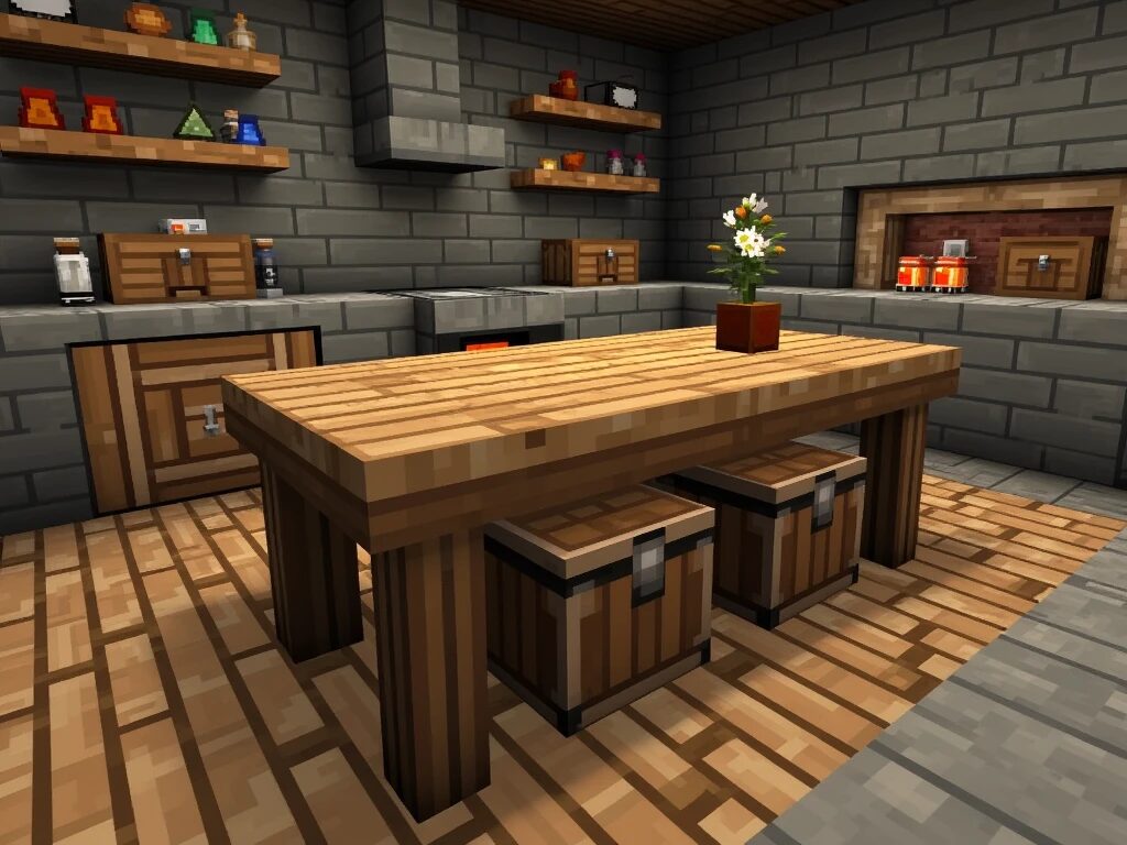 Top Minecraft Kitchen Island Ideas for Your Creative Builds