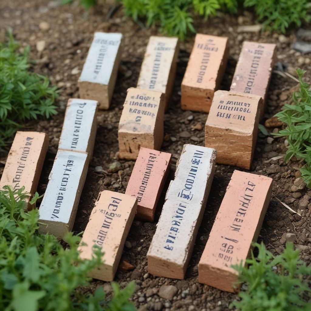 Creative Crafts with Bricks to Transform Your Garden