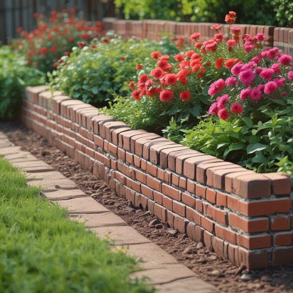 Creative Crafts with Bricks to Transform Your Garden