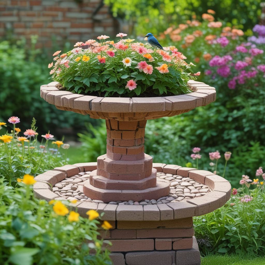 Creative Crafts with Bricks to Transform Your Garden