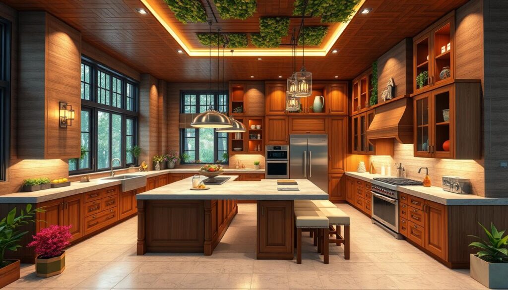 minecraft interior design kitchen