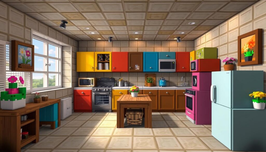 minecraft kitchen ideas