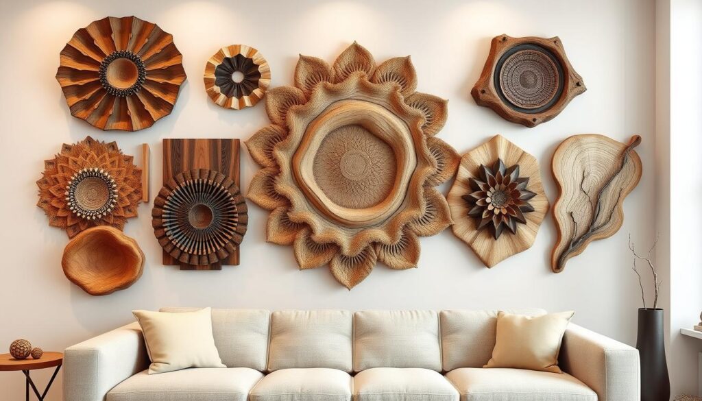 wood wall art decor