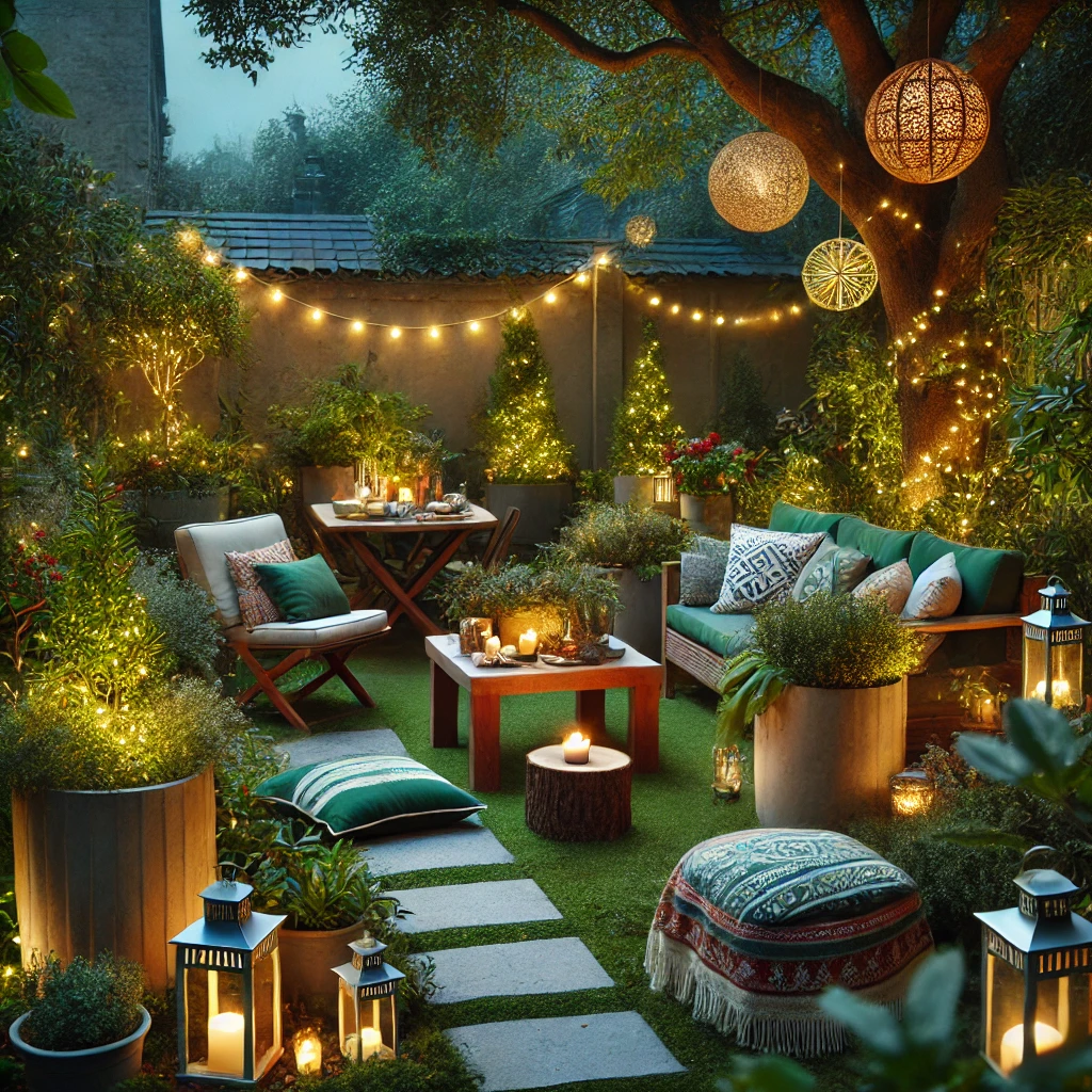 New year 2025 garden decoration trends and ideas