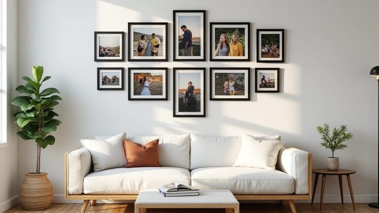 How to Create Wall Photo Collage  Step by Step Guide