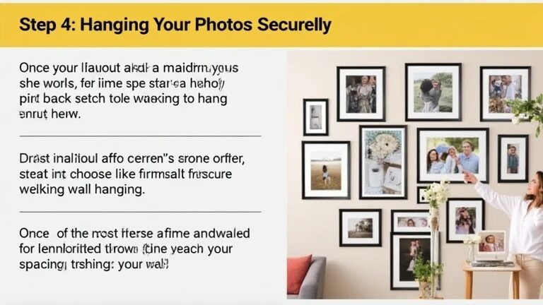 How to Create Wall Photo Collage  Step by Step Guide