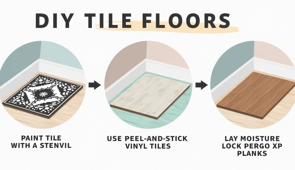 Best Ideas for Covering Up Tile Floors 