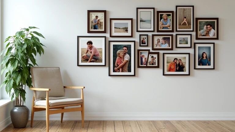 How to Create Wall Photo Collage  Step by Step Guide